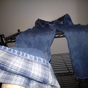 Carhartt Flannel Lined Jean's 34x30